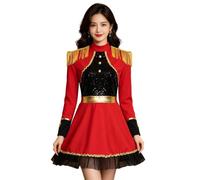 ZEPFJHE Costume d ' hôte de spectacle pour Halloween, fête à thème, Costume d ' expert du