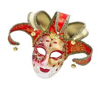 ZEPFJHE Costume de bal masqué vintage vénitien pour cosplay, Halloween, fête pour homme et femme