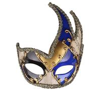 ZEPFJHE Costume de carnaval vénitien pour Halloween, soirée, bal de fin d'année, Mardi Gras, fête musicale vénitienne, bal masqué, costume d'Halloween pour fête