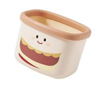 ZEPFJHE Couche De Hamburger Amusante Peut Capacité Bodet Comptoir Bacs En Plastique Bureau Pour L'organisation À Domicile Panier Créatif