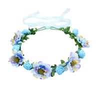 ZEPFJHE Couronne de fleurs de mariée pour mariage, bandeaux de mariée, guirlandes pour célébrations spéciales, couronne de fleurs mignonne