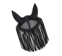 ZEPFJHE Couvre-Visage à Franges Anti-Mouche pour Cheval, pour entraînement en Plein air et Utilisation dans Les pâturages, avec Soins Simples, Masque Anti-Mouche pour écurie