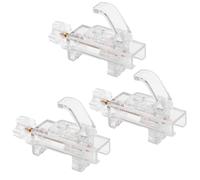 ZEPFJHE Crochet multifonctionnel horizontal et vertical pour le stockage à domicile, artisanat en acrylique et en cuivre, crochet permettant de gagner de l ' espace