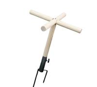 ZEPFJHE De Repos pour volailles pour Une Utilisation en extérieur, Double Disposition de perchoirs en Bois avec Installation Rapide pour Poules et coqs de Basse-Cour