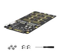 ZEPFJHE Deux fonctions NVMe HDDs vers SATA Plus SFF 8611 8612 Convertisseurs pour ordinateur
