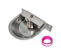 ZEPFJHE Distributeur d'eau automatique pour bétail avec bol en acier inoxydable