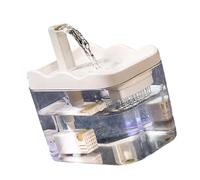 ZEPFJHE Distributeur d'eau automatique silencieux avec filtre pour animaux domestiques, grande capacité, entretien facile, fontaine silencieuse