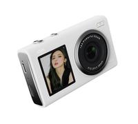 ZEPFJHE Double Écran 4K 80MP Caméra Numérique Auto Focus Systèmes 30% Battery Life pour Une Activité De Voyage Activité Budget Aménagement Numérique Double Écran