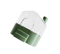 ZEPFJHE Durabilité ABS Hamster Sand Bathing House Hamster Salle de bain Hygiénique Habitat Accessoires pour Nettoyage Jeu et Relaxation Petit Animal Habitat Sable Maison de Bain