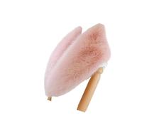 ZEPFJHE Écharpe attrayante en fausse fourrure pour femme pour l'hiver, cache-cou, boléro pour cocktail, réception, fête, rose, M