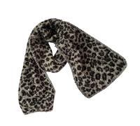 ZEPFJHE Écharpe d'hiver chaude et légère en polyester - Accessoire unisexe pour temps froid, Noir , M