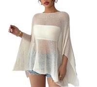 ZEPFJHE Écharpe élégante transparente de protection contre le soleil en polyester doux et pour les activités de plein air