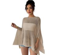 ZEPFJHE Écharpe élégante transparente de protection contre le soleil en polyester doux et pour les activités de plein air