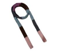 ZEPFJHE Écharpe tricotée à rayures pour l'automne et l'hiver - Tendance - Pour femmes et filles - Pour fête d'anniversaire