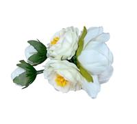 ZEPFJHE Élégant Clip De Cheveux Fleurs Artificielles Pour Les Femmes Accessoires Élégants Avec Une Barrette Fleur Mode Sécurisée