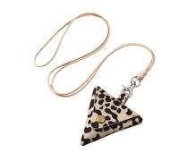 ZEPFJHE Élégant collier portefeuille en cuir robuste pour ranger les écouteurs et les pièces de monnaie Design pratique pour une utilisation quotidienne pratique Collier élégant pour femme, D, Taille