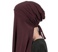 ZEPFJHE Élégant foulard hijab respirant pour femme pour mosquée, Madrassa, Umrah, Hajj 170,2 x 55,9 cm, café, Taille unique