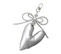 ZEPFJHE Élégant Porte-clés En Perle À Bowknot Pour Les Femmes Charme De Téléphone Téléphone La Couverture Accessoires Pendentiels Pour Les Passionnés Mode Accessoires Mode