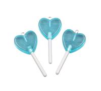 ZEPFJHE Elegant Star Heart Round Lollipop Pendant Avec Un Accessoire De Matériaux De Résine Robuste À Longue Utilisation Pour Un Pendentif En Résine Quotidienne Pour Les Femmes