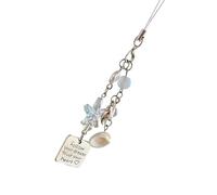 ZEPFJHE Eleging Sea Star Shell Keychain Alloy Metal Accessory Lightweight Holder Fashionable Everyday Carry Article Women Girls Keychain
