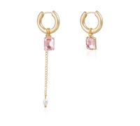 ZEPFJHE Ensemble Collier Et Boucles D'oreilles Élégants En Perles De Verre À Franges Carrées Pour Femmes Fête Quotidienne Occasions Formelles Bijoux En Alliage Bijoux De Mariée