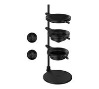 ZEPFJHE Ensemble de brassage de café moderne avec porte-balles, cadre goutte à goutte réglable et accessoires de filtre complet, support de filtre à café réglable