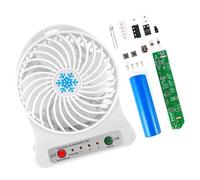 ZEPFJHE Ensemble de Petit Ventilateur électrique léger, refroidisseurs d ' air Portables avec Chargement USB et 3 Modes Portables