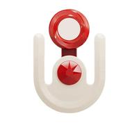 ZEPFJHE Étagère de salle de bain à ventouse en ABS pour chaussures et serviettes, support mural pour économiser de l'espace