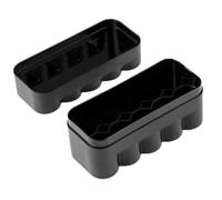 ZEPFJHE Étui de conservation de film pour 120 films pour 5 rouleaux/10 rouleaux, boîte de rangement solide en ABS avec protections organiseurs noirs, 10 volumes, Beauté de masse