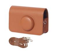 ZEPFJHE Étui de protection en cuir PU pour H35 501F avec bandoulière réglable, marron, Ensemble de bagages