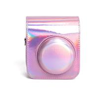 ZEPFJHE Étui de protection en cuir PU souple pour 12 appareils photo, rose, Ensemble de bagages