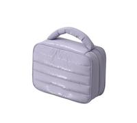 ZEPFJHE Étui de voyage de grande capacité pour appareils électroniques, sac de rangement étanche pour câbles, adaptateur de charge, accessoires, violet, Ensemble de bagages