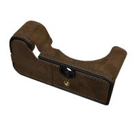 ZEPFJHE Étui en cuir pour appareil photo ILCE 7c2 avec accès facile et protection solide pour appareil photo, marron, Ensemble de bagages