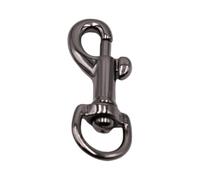 ZEPFJHE Fermoir à œillet pivotant pour sac de camping, sangle de ceinture, outil d'extérieur en métal pour laisse de chien, accessoire porte-clés