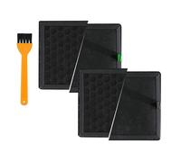 ZEPFJHE Filtre à air de Remplacement avec Brosse pour imprimantes 3D H2D H2C H2S Membrane de Fibres de Charbon Actif Filtration à Haute efficacité Cartouche de Filtre à air élevée