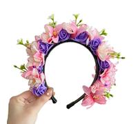 ZEPFJHE Fleur Hairpiece Silk Flower Headband Beautiful Flower Headpiece Delicate Floral Hair Clip Ornement for
