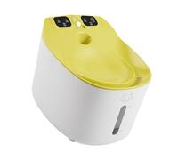 ZEPFJHE Fontaine à eau automatique intelligente pour animaux domestiques - Capacité de 2,2 l - Rechargeable par USB - Détection de mouvement silencieuse - Pour chats et chiens - Anti-déversement