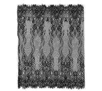 ZEPFJHE Foulard en dentelle florale pour femme - Voile de nonne - Pour cosplay, accessoire photo, châle en dentelle pour robe de mariée