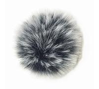 ZEPFJHE Fourrure Artificielle Vent Lavalier Microphone Couverture Muff Pare-Brise Couverture floue Garde pour Lark 150 Fourrure Pare-Brise pour Petit