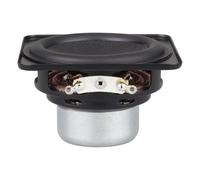 ZEPFJHE Haut-Parleur Magnétique 10W 6Ohm 2 Pouces Remplacement De Forme Ronde Pleine Fréquence en Aluminium Néodyme