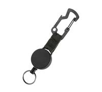 ZEPFJHE Hauteur De Clés Rétractable Holder Antitheft Keychain Antilost Carte Keyder Facile to Use avec Clip