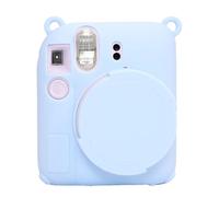 ZEPFJHE Housse de protection en silicone pour 12 appareils photo - Housse de protection antichoc souple, bleu ciel, Ensemble de bagages