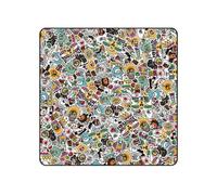 ZEPFJHE Housse de protection pour objectifs et accessoires DSLR - Tissu pliable avec nanotechnologie, Collage de dessins animés, 45 x 45 cm, Ensemble de bagages