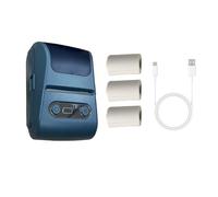 ZEPFJHE Imprimante d'étiquettes thermiques sans fil pour la maison, le bureau, la vente au détail avec batterie rechargeable et non I