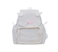 ZEPFJHE Itabag Sacs à dos avec épingles d'insertion, sac de collection pour dessin animé, cosplay, sac à main transparent Itabag, blanc