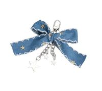 ZEPFJHE Jean Accrocheur Étoile Plateau Pendentif Pour Décoration De Sacs Ou Chaîne Téléphonie Clés Pavage Des Sacs Accessoires