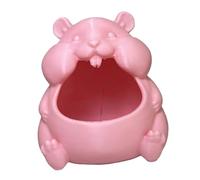 ZEPFJHE Joli bol de bureau en forme de hamster pour le rangement de bonbons et de petits objets de décoration dans des styles modernes Plusieurs couleurs disponibles Plats décoratifs pour hamster