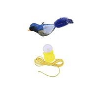 ZEPFJHE Jouet réaliste pour chat - Enrichissement du moineau - Jouet réaliste pour chats et félins - Jouet amusant pour soulager l'ennui des oiseaux