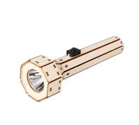 ZEPFJHE Kits d ' Artisanat de Lampe de Poche en Bois interactifs pour, Jouet d ' expérimentation Scientifique avec Conception d ' Assemblage Simple pour l ' enseignement en Classe, Jouet de Projet