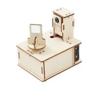 ZEPFJHE Kits de matériaux de nivellement, modèle d ' Assemblage Scientifique, Projet d ' Artisanat en Bois pour démonstration en t Apprentissage à Domicile, Projet de Construction Pratique